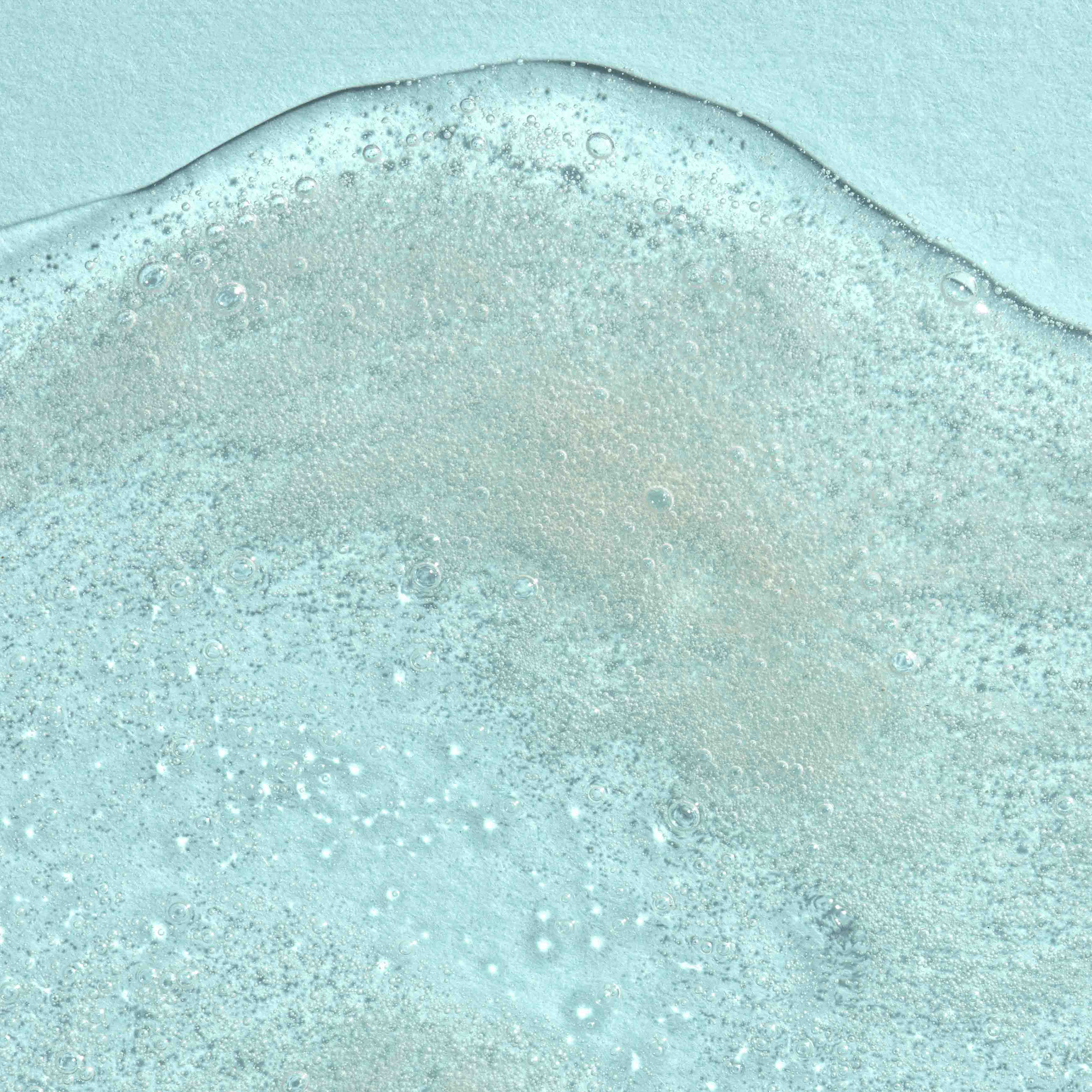 A single green leaf against a white background.